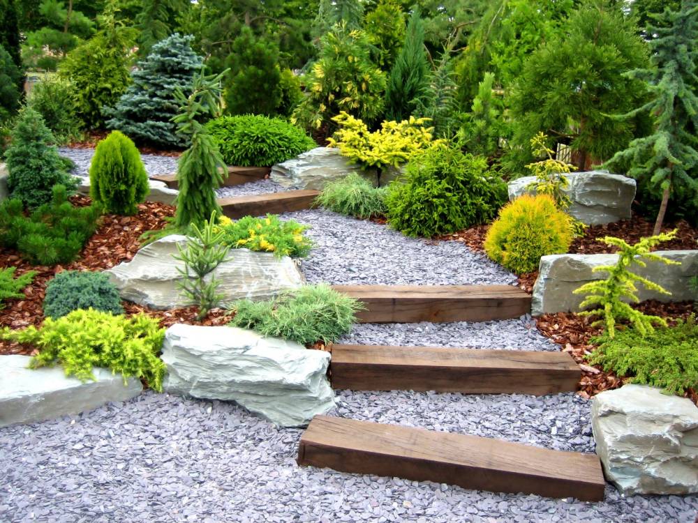 jardin gravier